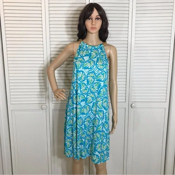 gold lobster dress Amoure Gold Diamond Halterneck Maxi Dress – Denoa Label main image 1